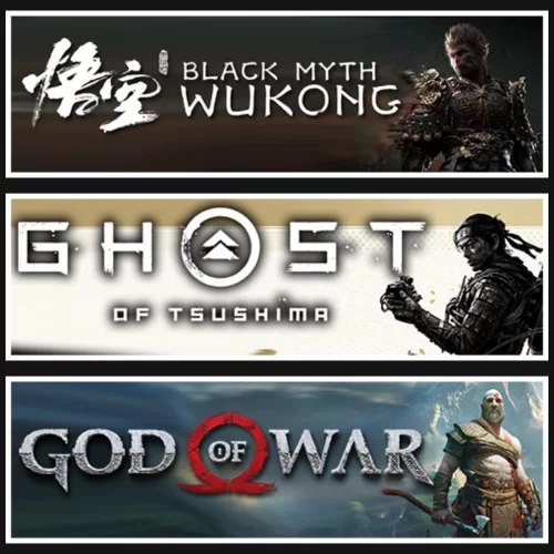 Black Myth Wukong +Tsushima +God Of War